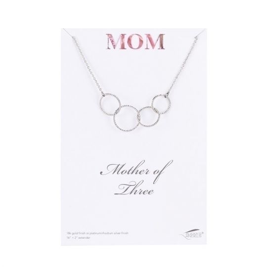 mother of three necklace