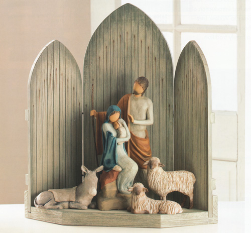Willow TreeĀ® The Christmas Story - Holy Family 14.5 Inches - Willow TreeĀ® The Christmas Story - Holy Family 14.5 Inches