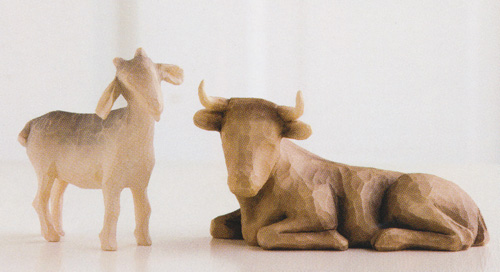 willow tree goat and ox