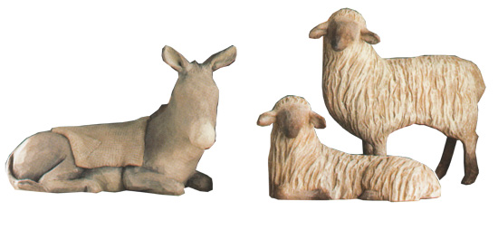gentle animals of the stable